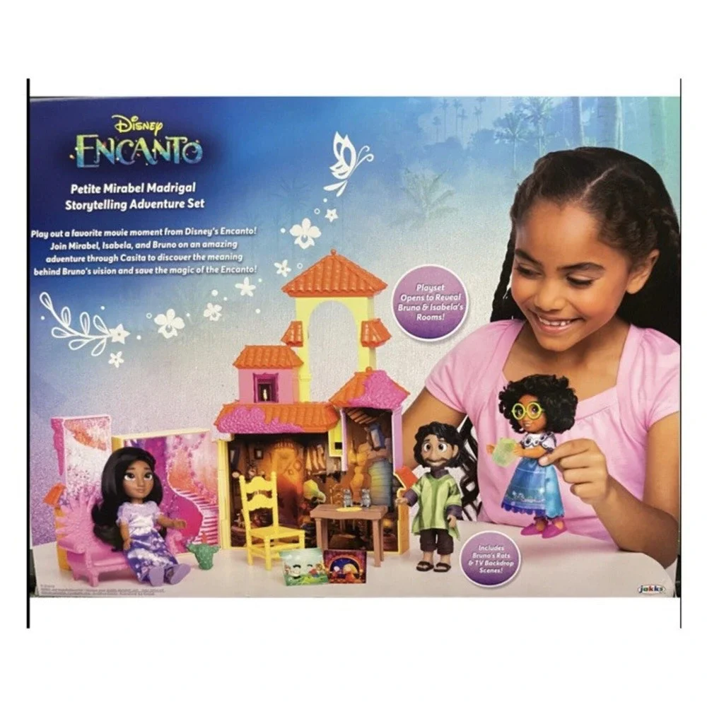 Disney Encanto‎ Petite Mirabel Madrigal Storytelling Adventure Set 21 pieces NIB